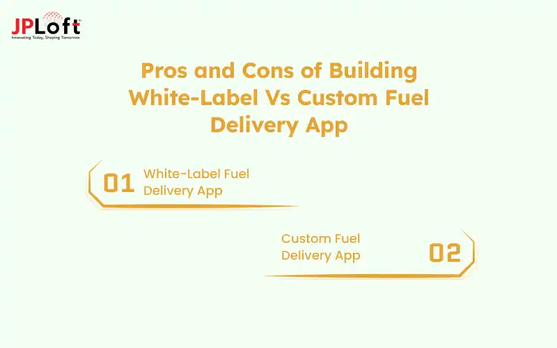 Pros and Cons of Building White-Label Vs Custom Fuel Delivery App